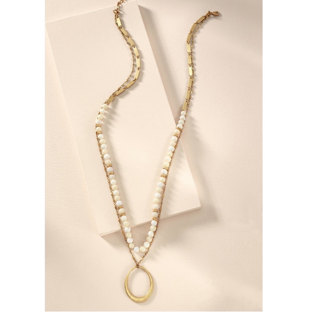 Stella & Dot Natia Layered Necklace